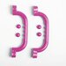 Handgrepen set roze