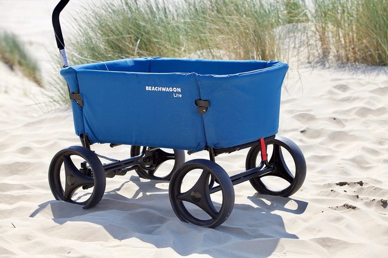 Bolderwagen-Beachwagon-Lite- lichtblauw