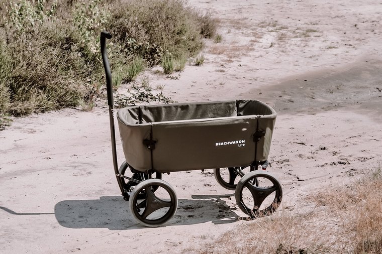 Bolderwagen-Beachwagon-Lite-Kakigroen