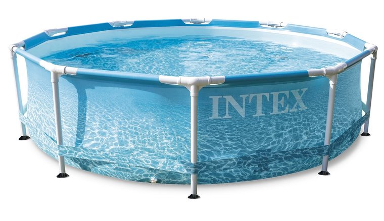 Intex - Beachside - Metal - Frame -Pool - 305 