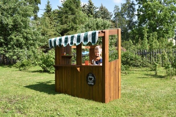 Buiten-snackbar - verkoopstand - winkel - shop