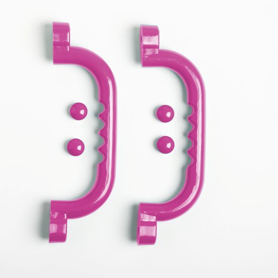 Handgrepen set - roze