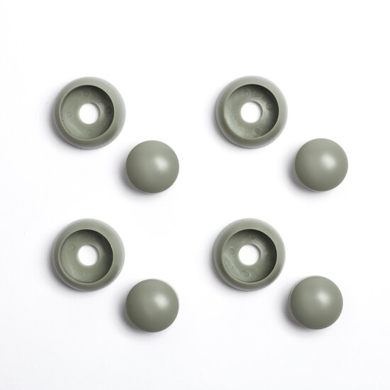 Afdekdop - pastel groen