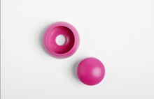 Afdekdop - roze