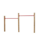 DubbelDuikelstang/rekstok Set Antraciet 90cm incl. bevestigingsmateriaal DubbelDuikelstang/rekstok Set Antraciet 90cm incl. bevestigingsmateriaal
