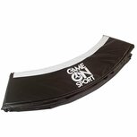 Trampoline beschermrand 244 cm zwart