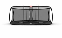 BERG Grand Champion Inground 520 Grey + Safety Net Deluxe 