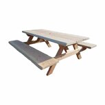 Picknicktafel Boomstam Douglashout