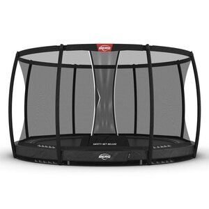 BERG Elite InGround 430 Grey + Safety Net Deluxe