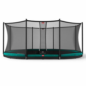 BERG Grand Favorit InGround 520 Green + Safety Net Comfort