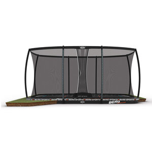 BERG Sports Ultim Pro Bouncer Flatground 500 + Safety-Net-Deluxe-XL