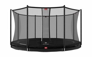 BERG  Favorit InGround 430 Black + Safety Net Comfort 